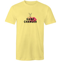 Thumbnail for CBF Game Changer Unisex Mens Womens Crew T-Shirt lemon by CBF Clothing