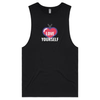 Thumbnail for Love Yourself Tank Top Tee muscle tee black