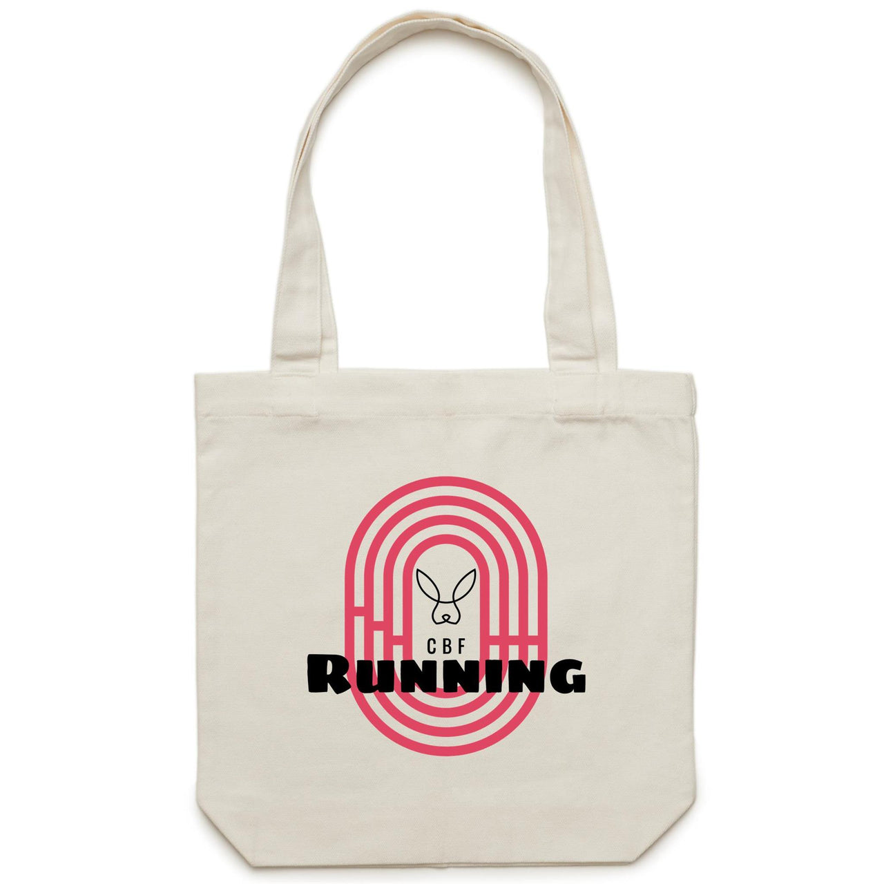 CBF Running Canvas Tote Bag