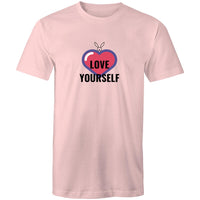 Thumbnail for Love Yourself Crew T-Shirt by CBF Clothing Pink