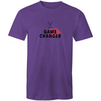 Thumbnail for CBF Game Changer Unisex Mens Womens Crew T-Shirt Purple by CBF Clothing